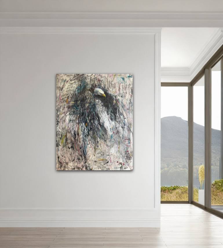 Original Expressionism Abstract Painting by Liubou Sas