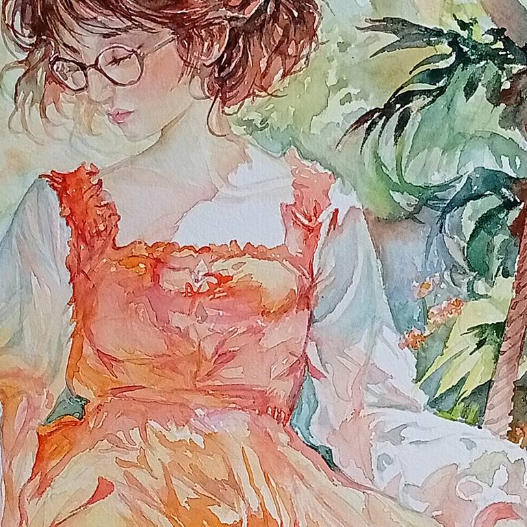 Original Portraiture Women Painting by Saw Wee Pang
