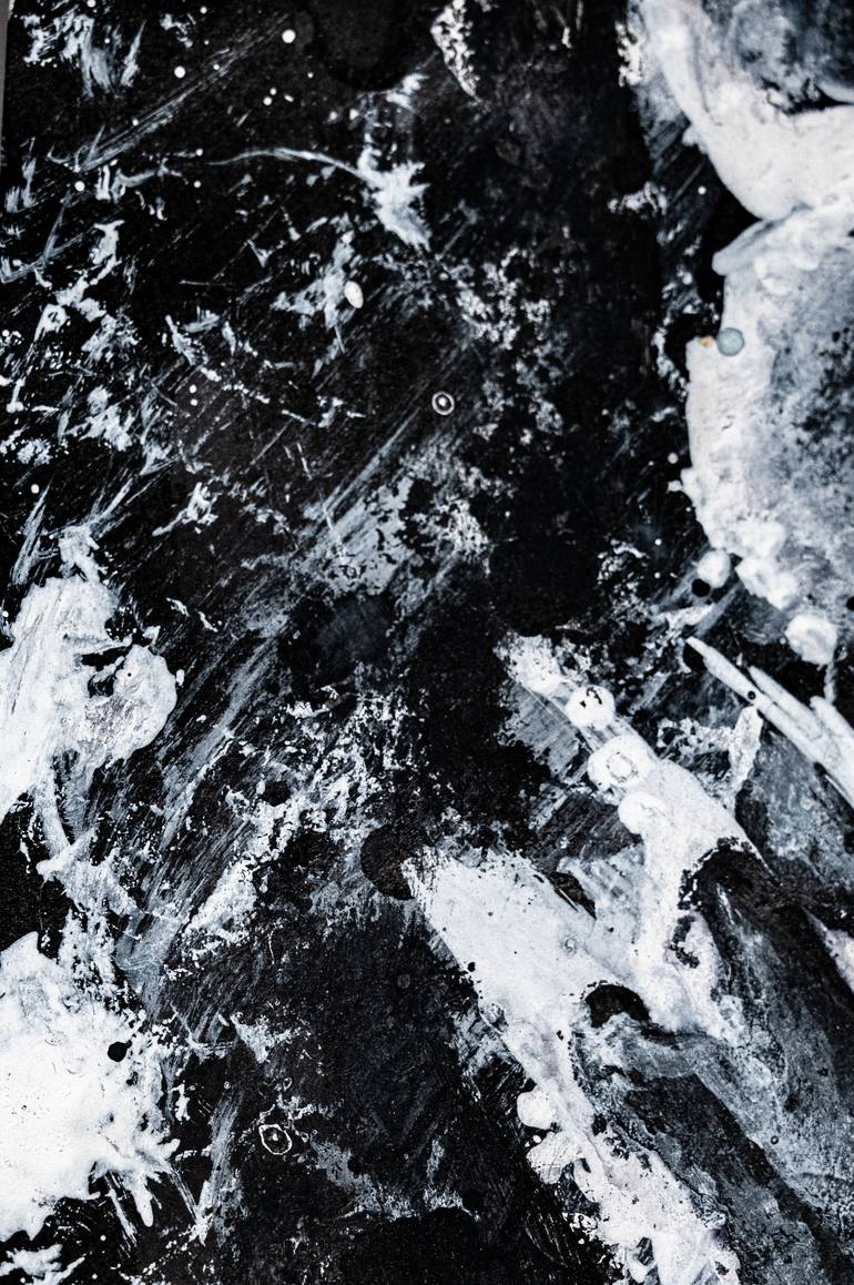 Original Abstract Expressionism Abstract Painting by Gino Henry Jose