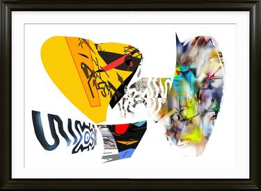 Saatchi Art Artist Hernan Paravic; New-Media, “YELLOW HEART 2 - CORAZÓN AMARILLO -2 - Limited Edition of 1” #art