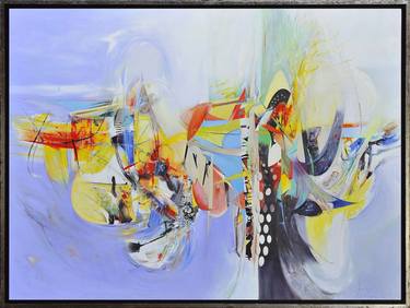 Original Expressionism Abstract Paintings by Hernan Paravic