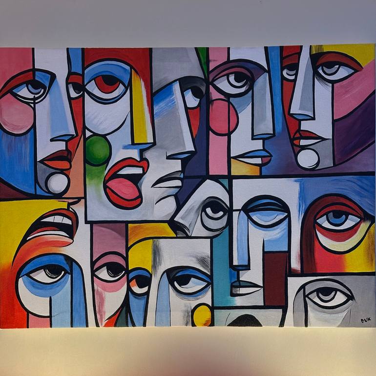 Original Contemporary Patterns Painting by Ryan Duk