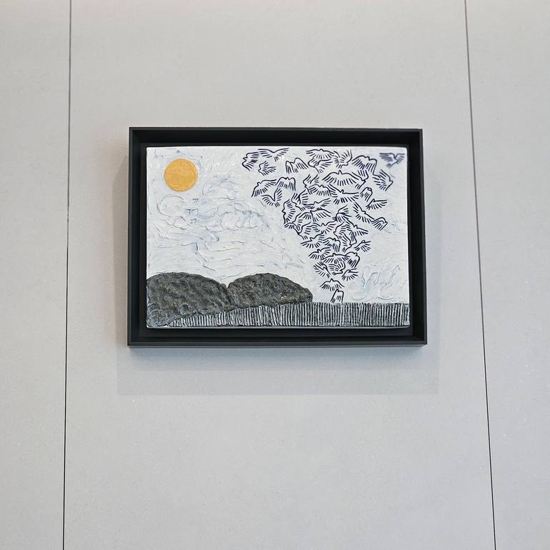 Original Contemporary Nature Mixed Media by Jion Tak