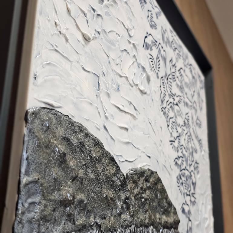 Original Contemporary Nature Mixed Media by Jion Tak