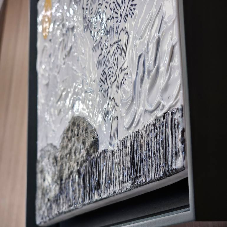 Original Contemporary Nature Mixed Media by Jion Tak
