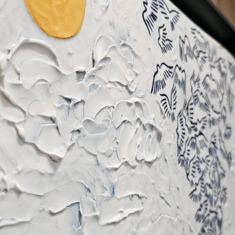 Original Contemporary Nature Mixed Media by Jion Tak
