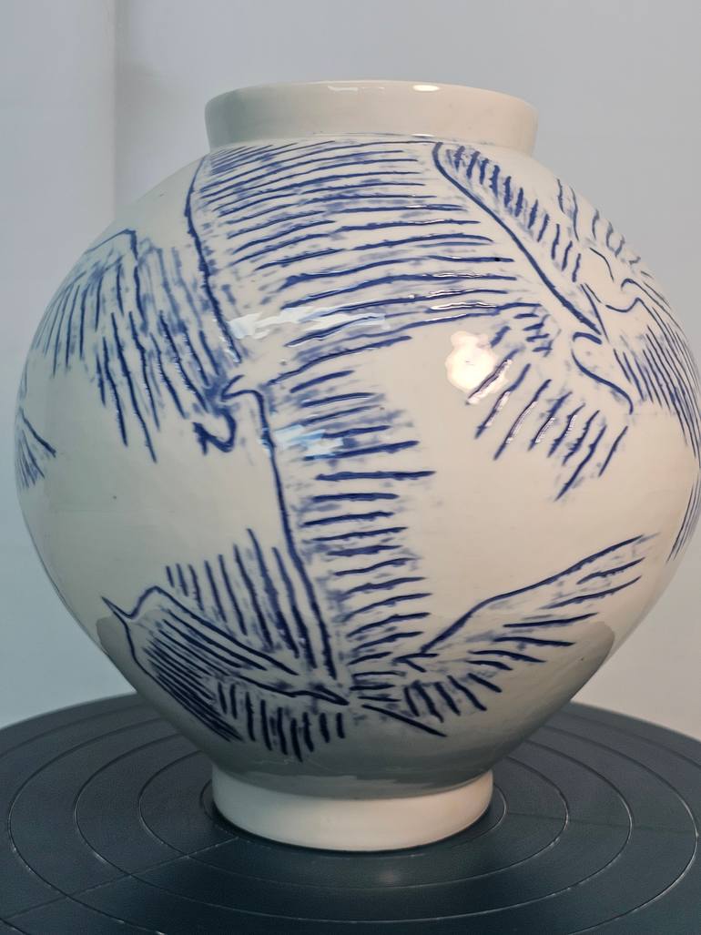 Original Conceptual Abstract Sculpture by Jion Tak