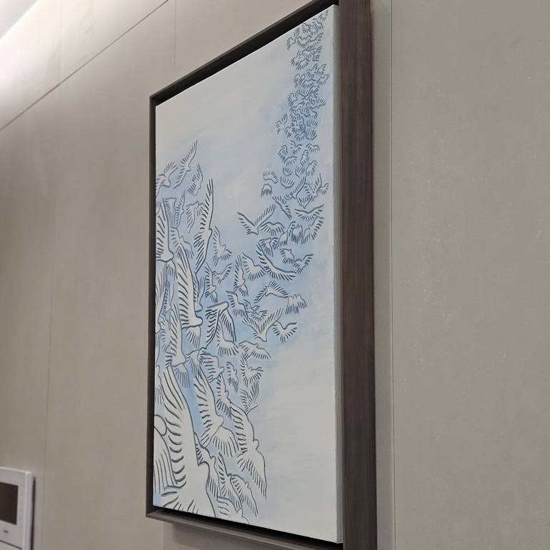Original Contemporary Nature Painting by Jion Tak