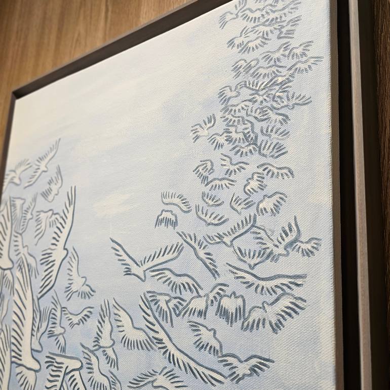 Original Contemporary Nature Painting by Jion Tak