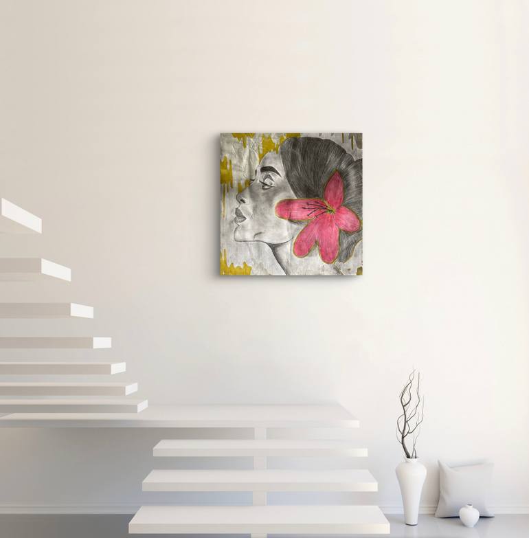 Original Contemporary Women Drawing by Shesher Panday