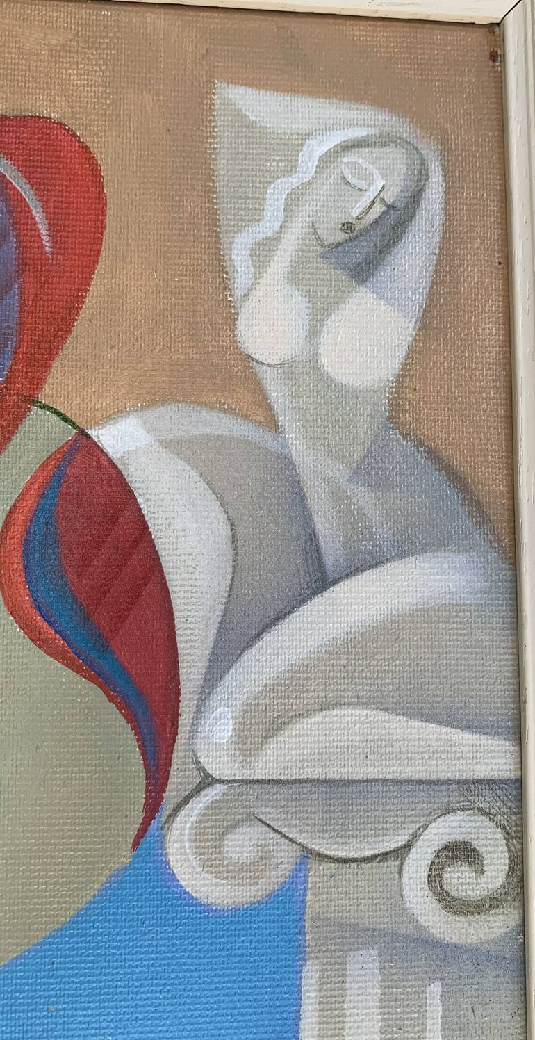 Original Modernism Still Life Painting by Attila Boros