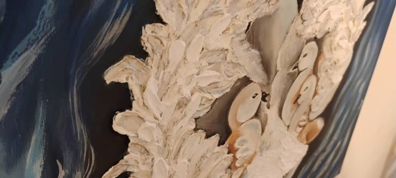 Original Expressionism Animal Mixed Media by Iva Fury