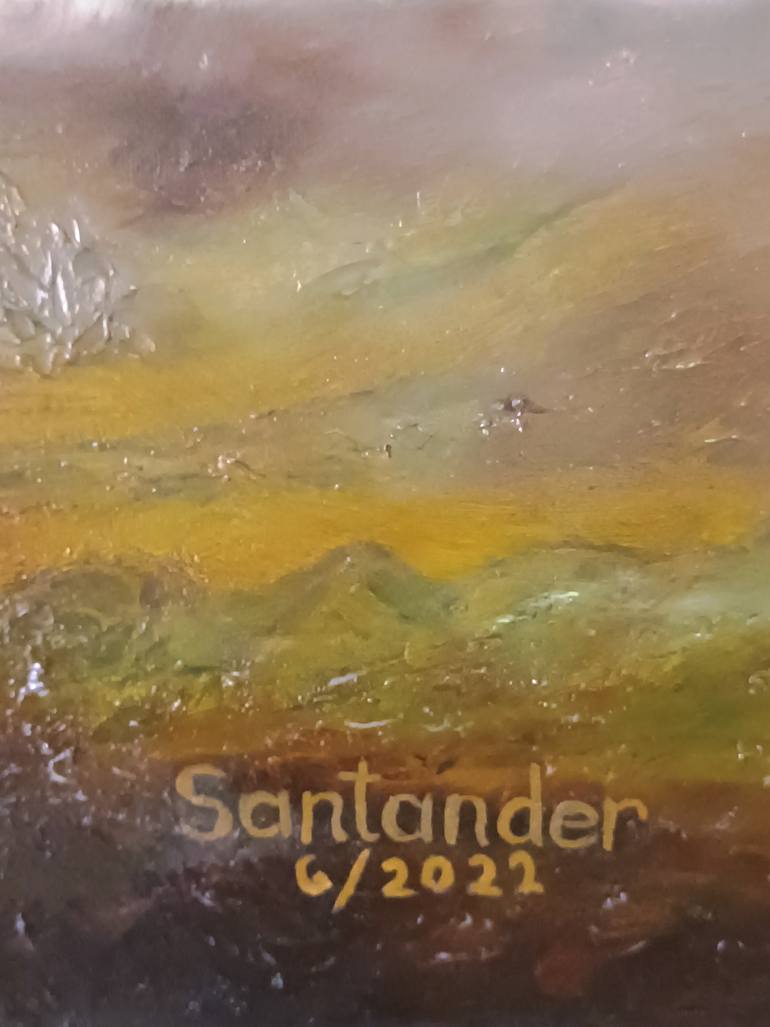 Original Art Deco Animal Painting by Carlos Santander