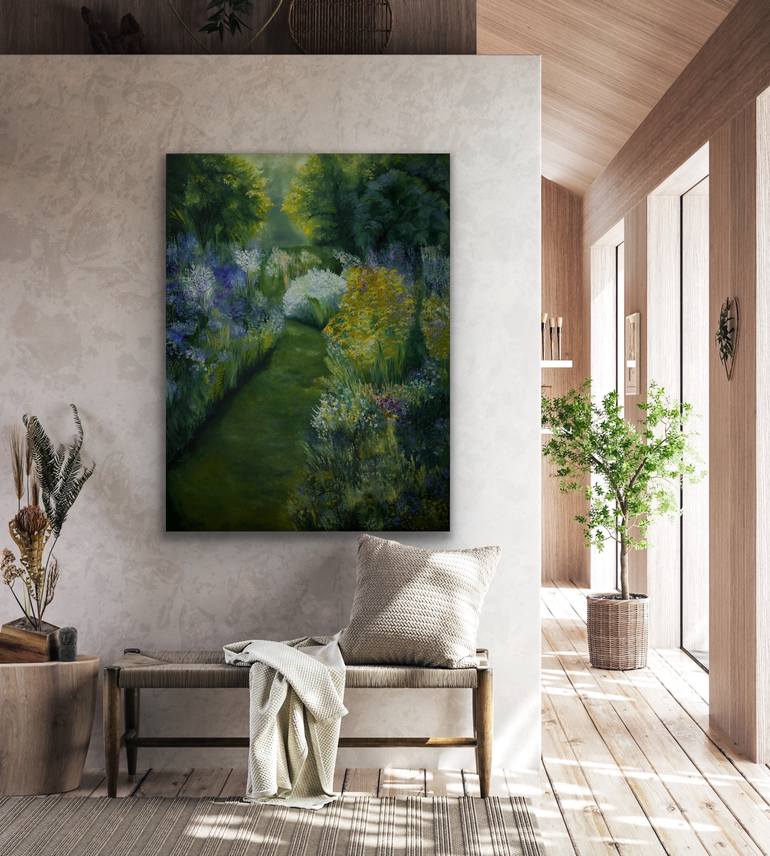Original Romanticism Nature Painting by Vladi Skrivan