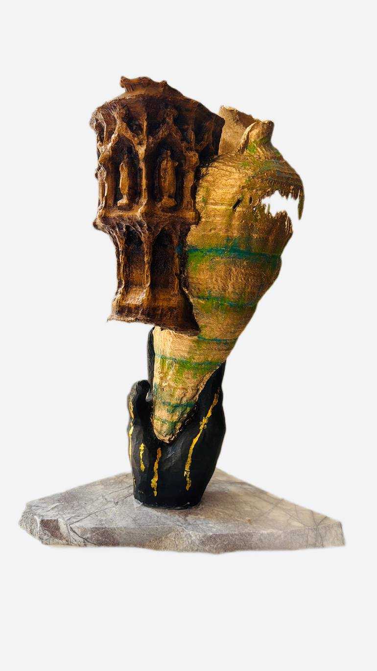 Original Conceptual Abstract Sculpture by Imregun Erturk