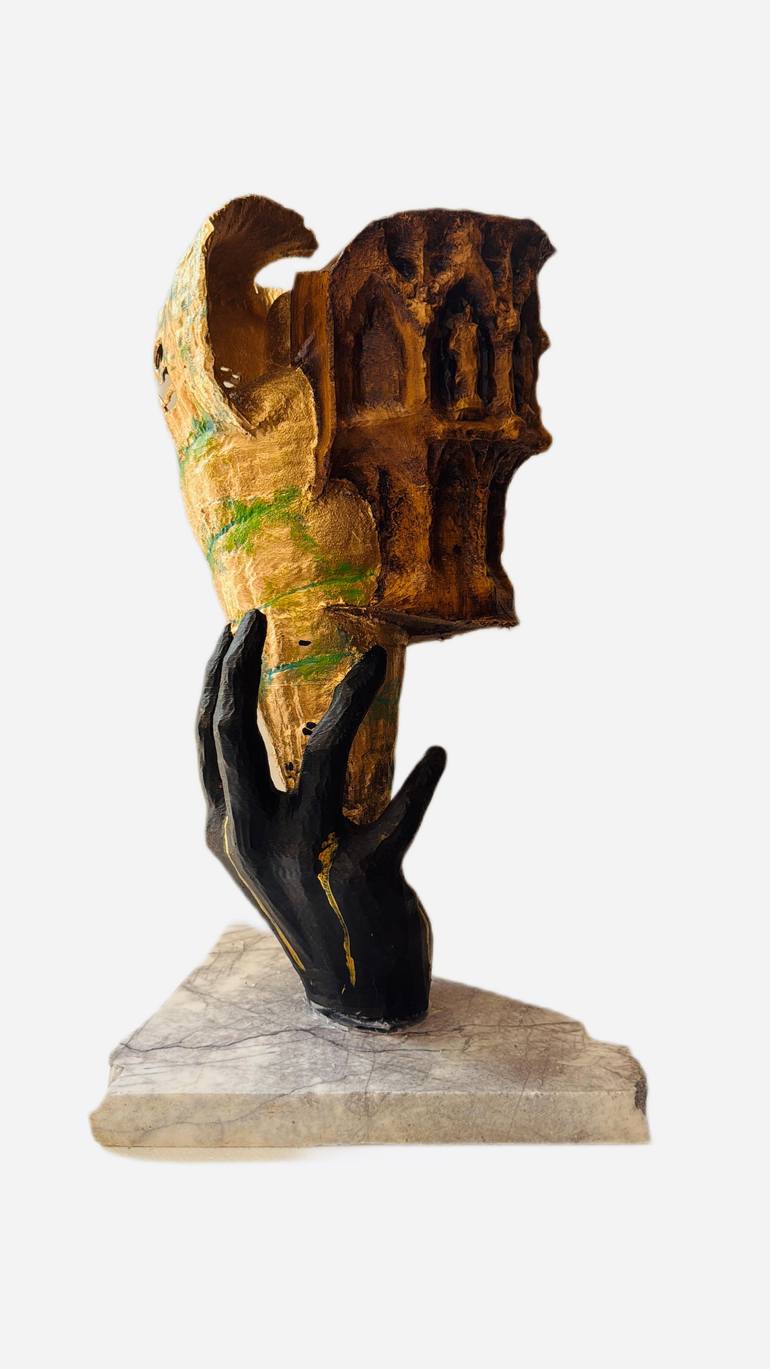 Original Conceptual Abstract Sculpture by Imregun Erturk