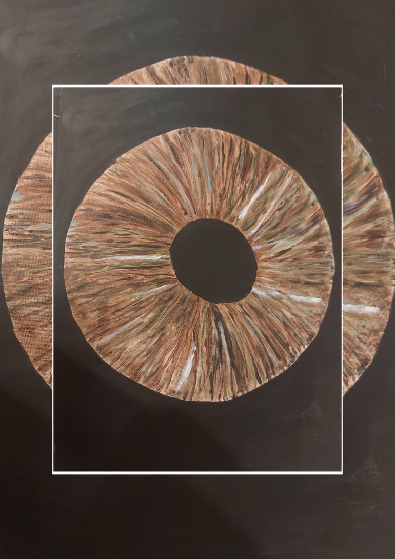 Original Abstract Expressionism Abstract Painting by Linda Anani
