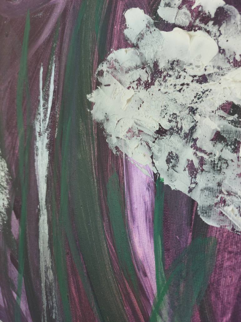 Original Abstract Expressionism Abstract Painting by Linda Anani