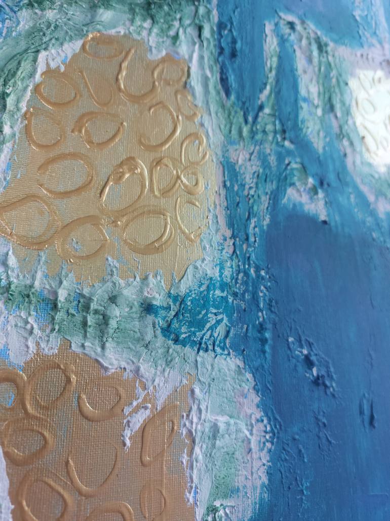 Original Abstract Expressionism Abstract Painting by Linda Anani