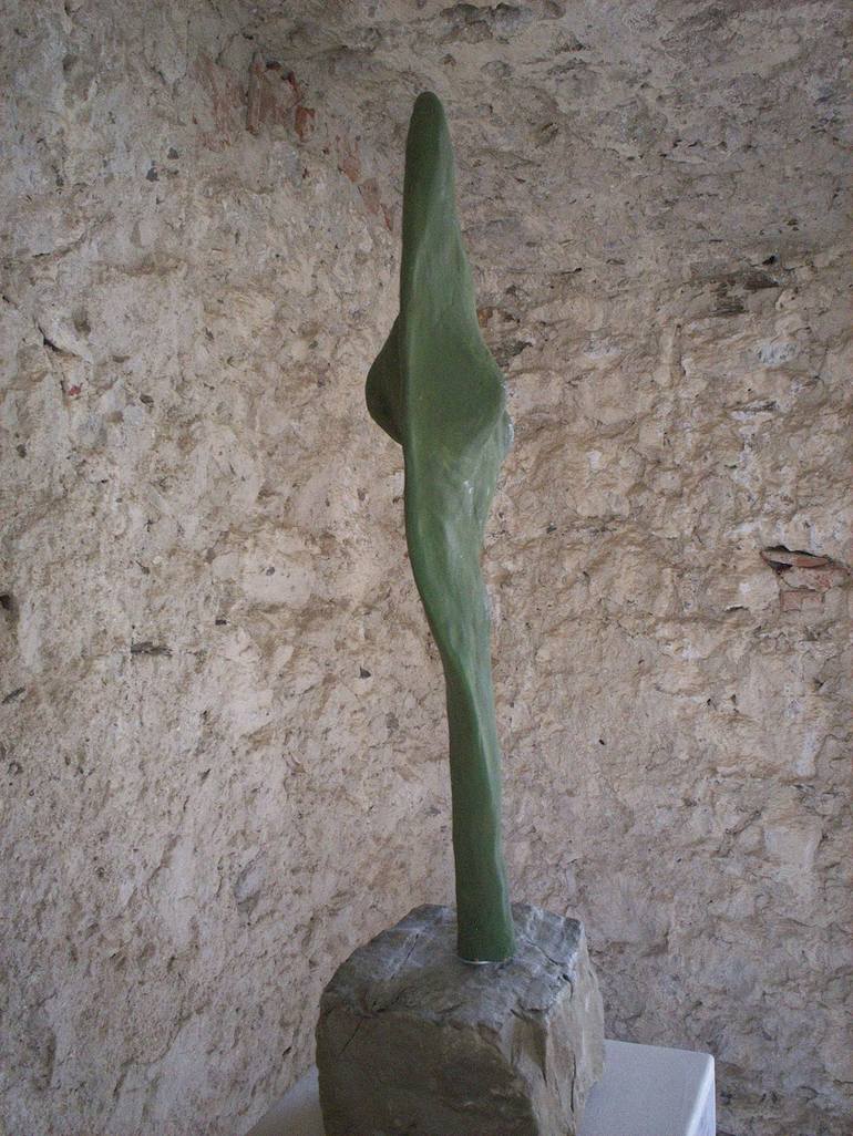 Original Expressionism Nude Sculpture by Valente Luigi Giorgio Cancogni
