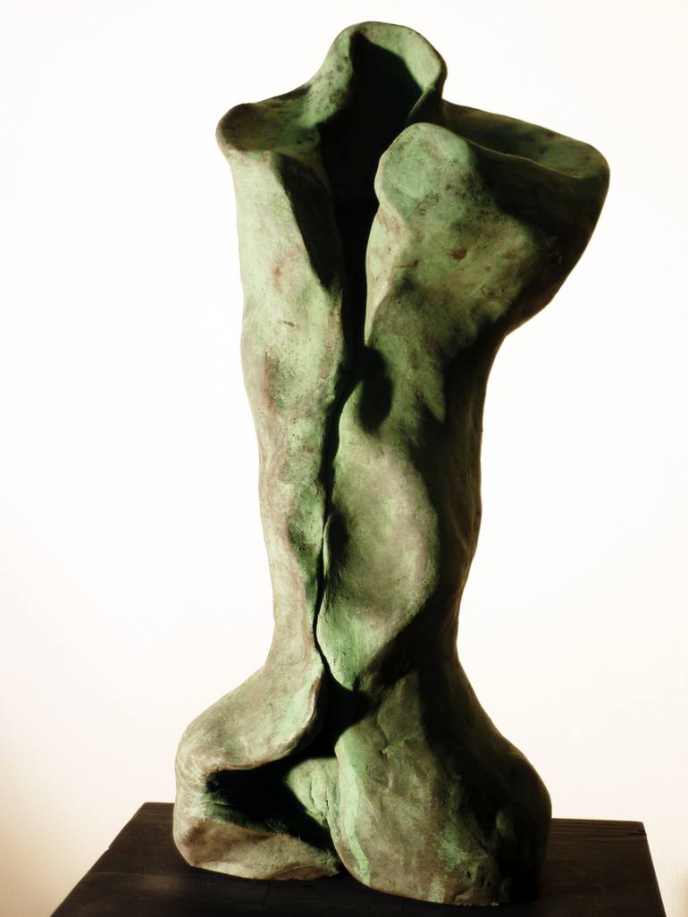 Original Body Sculpture by Valente Luigi Giorgio Cancogni