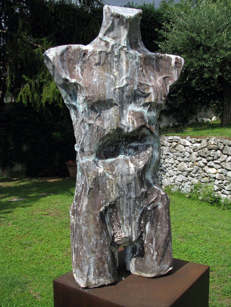 Original Nude Sculpture by Valente Luigi Giorgio Cancogni