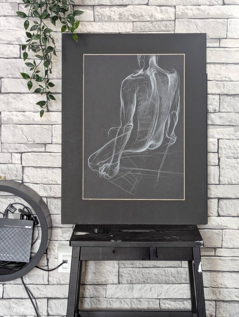 Original Figurative Body Drawing by Christina Shakula