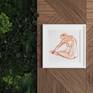 The artwork in an interior (Photoshop mockup)