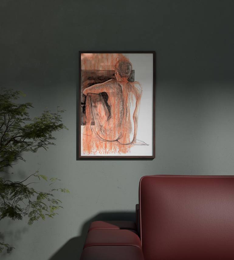 Original Figurative Body Mixed Media by Christina Shakula