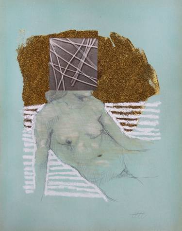 Print of Nude Collage by Caitlin Karolczak