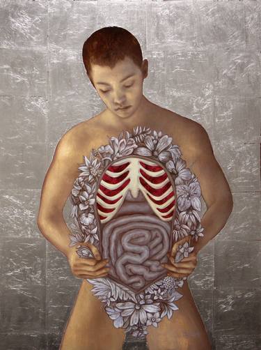 Original Figurative Body Paintings by Caitlin Karolczak