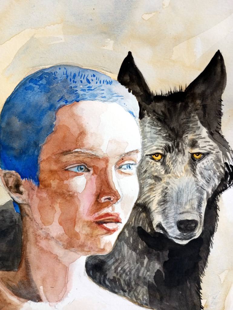 Original Figurative People Painting by Paolo Floriano Beneforti