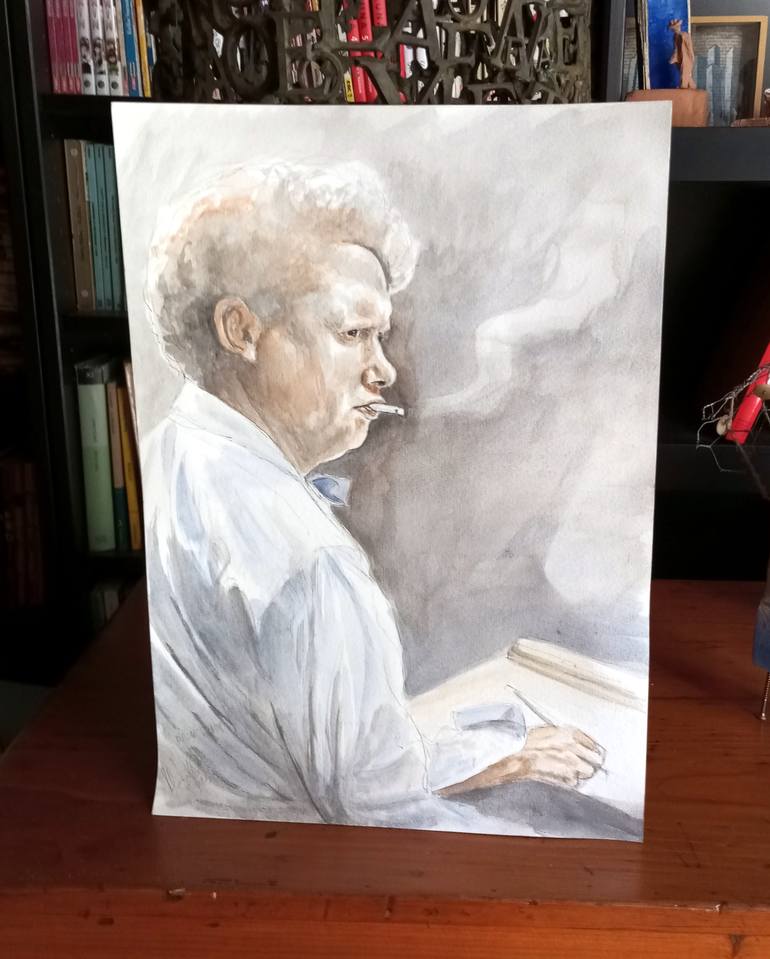 Original Figurative People Painting by Paolo Floriano Beneforti