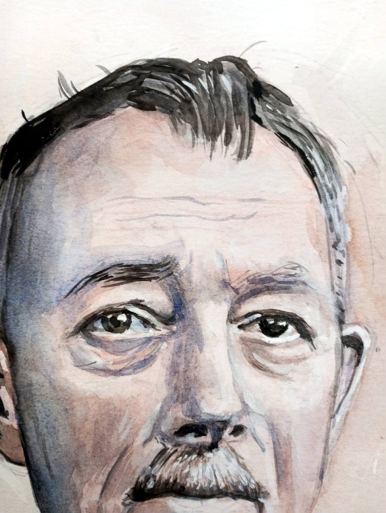 Original Figurative People Painting by Paolo Floriano Beneforti