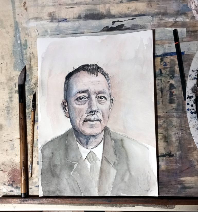 Original Figurative People Painting by Paolo Floriano Beneforti