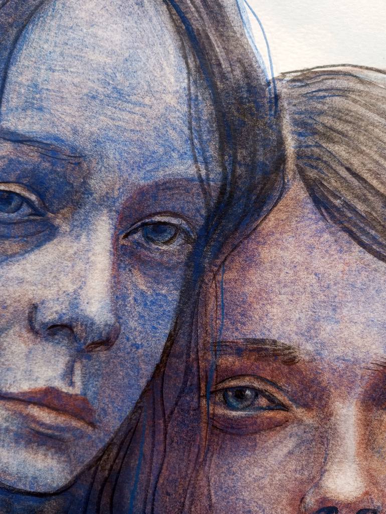Original Figurative People Painting by Paolo Floriano Beneforti