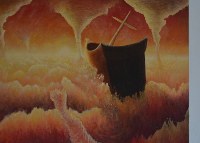 Original Expressionism Fantasy Painting by Antonio Ranieri