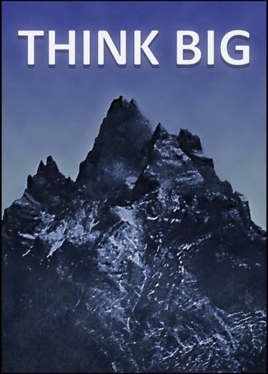 Inspirational Think Big Concept thumb