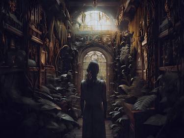 Print of Artificial Intelligence Fantasy Digital by Daniel Ferreira-Leites Ciccarino