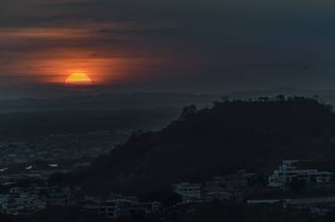 Guayaquil Aerial Landscape Sunset Scene thumb