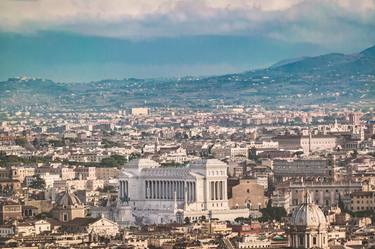 Rome Aerial View at Saint Peter Basilica Viewpoint thumb