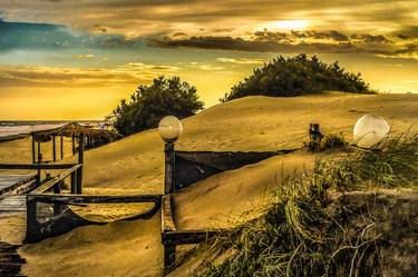 Empty Beach, Carilo, Buenos Aires - Argentina thumb