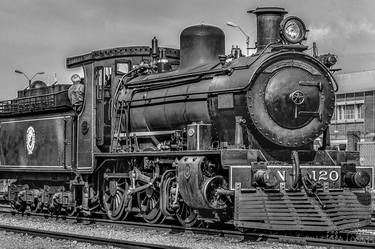 Steam Locomotive, Montevideo, Uruguay thumb