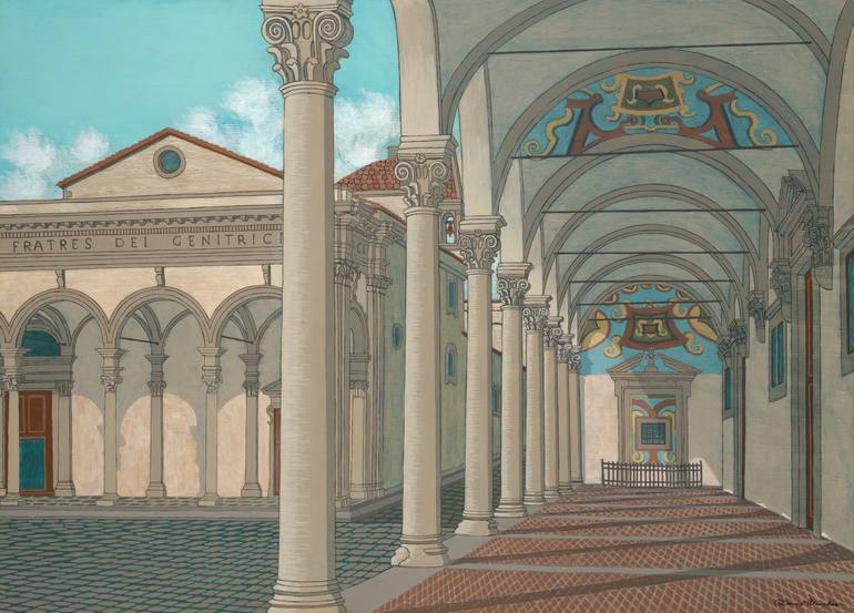 Print of Realism Architecture Paintings by David Hinchen
