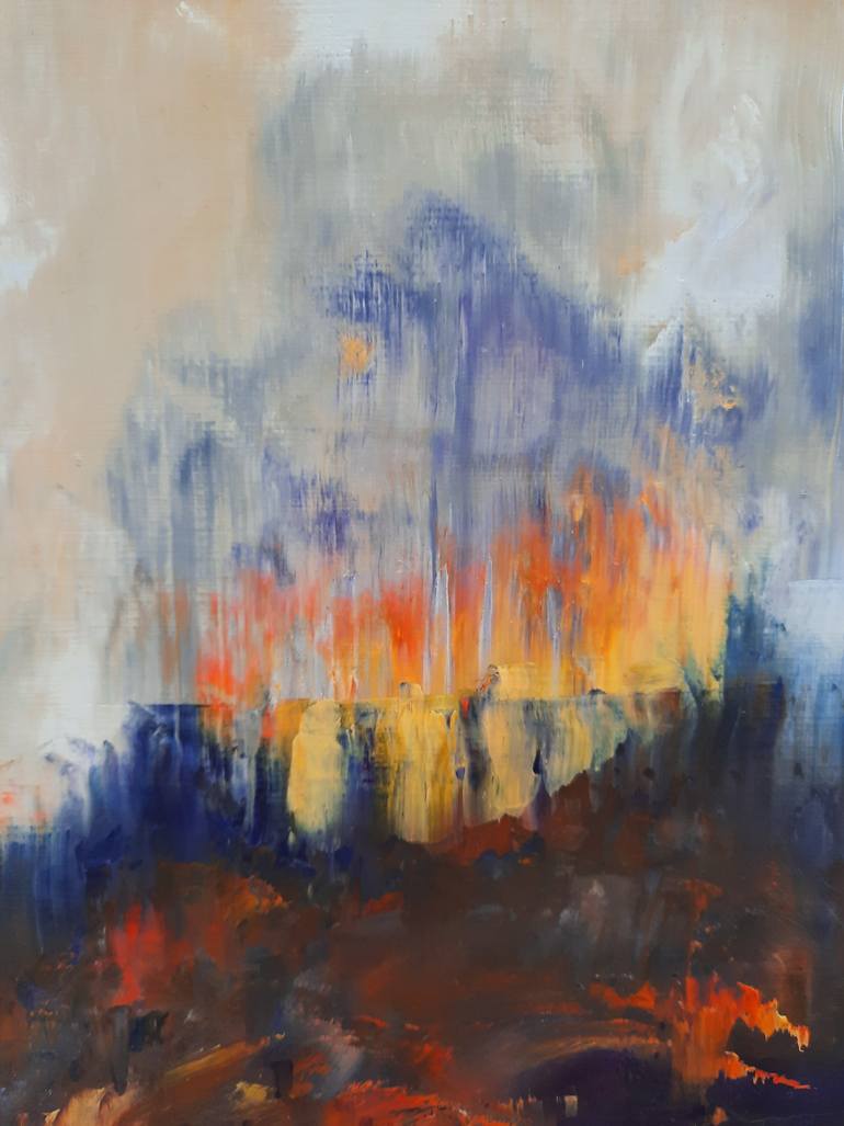 Original Contemporary Landscape Painting by Nathan Birchenough