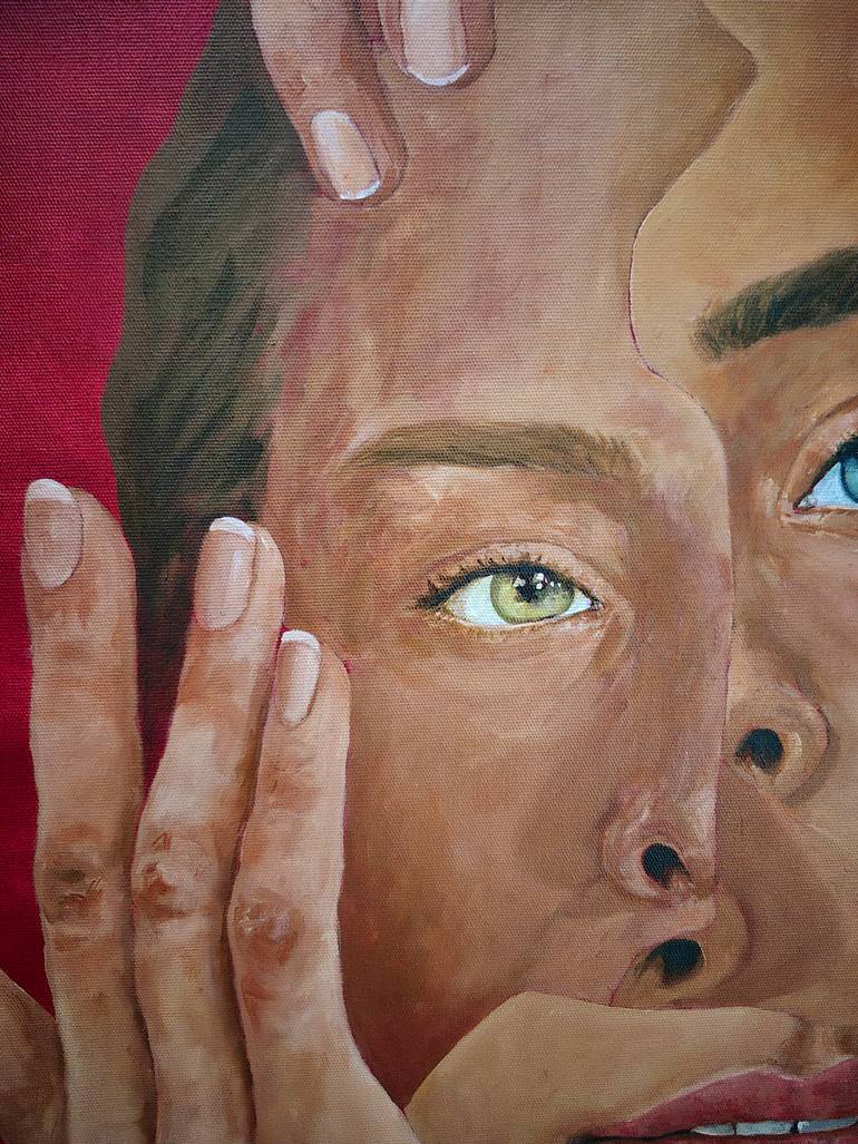 Original Painterly Abstraction Women Painting by Lydia Gozde Yildirim