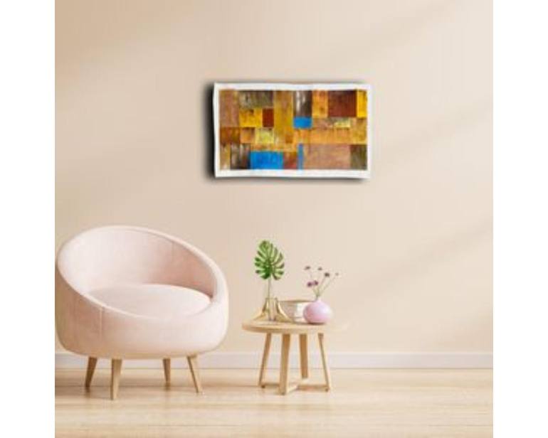 Original Abstract Painting by Khalil Khan