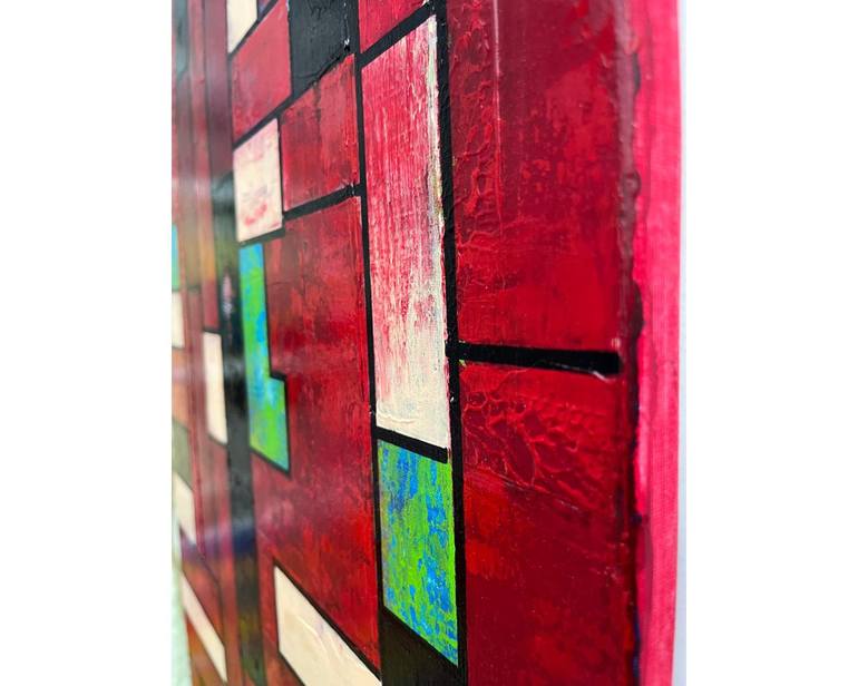 Original Abstract Painting by Khalil Khan