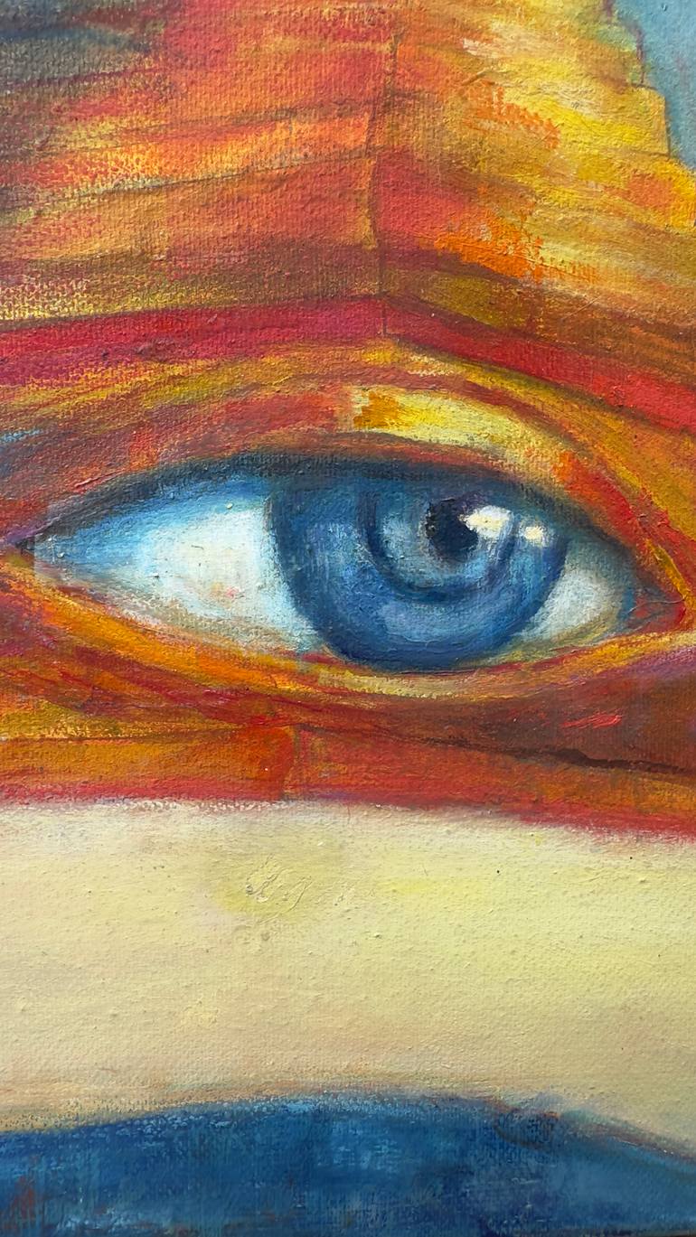 Original Abstract Expressionism Nature Painting by Rimma Mantika