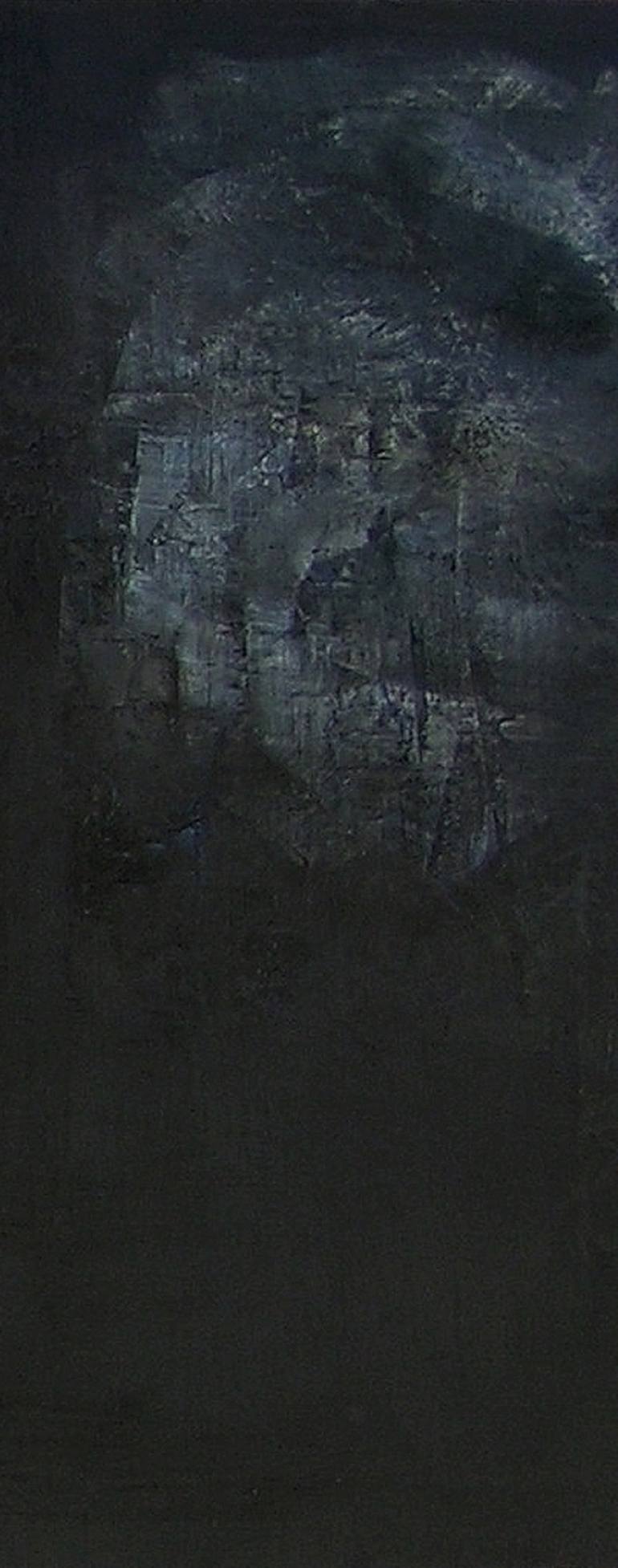 BL/ZONE/2022/ 浄夜/F30 Painting by Toyomi Shimada | Saatchi Art India